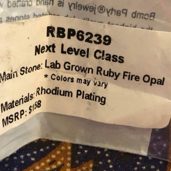 Bomb Party- “next level class” size 10 ring - Picture 2 of 3